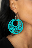 Tropical Reef - Blue ♥ Earrings